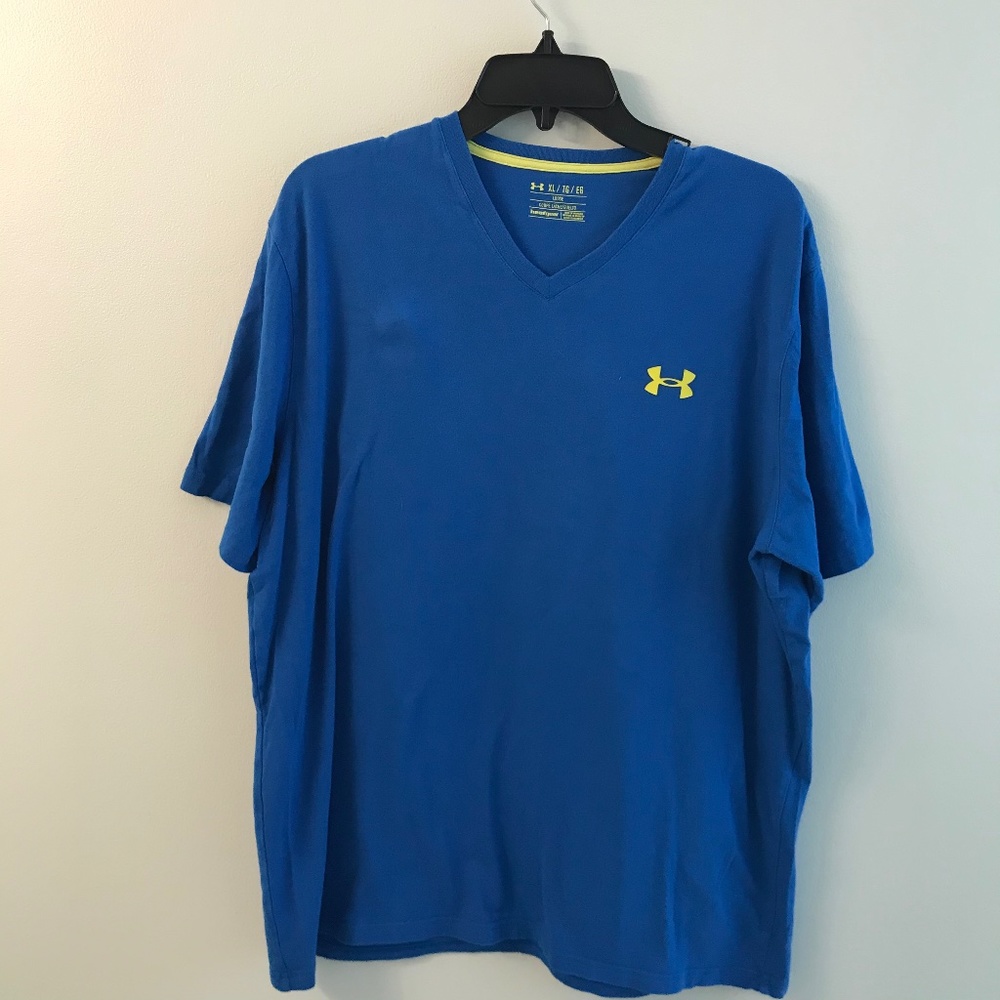 Under Armour blue shirt